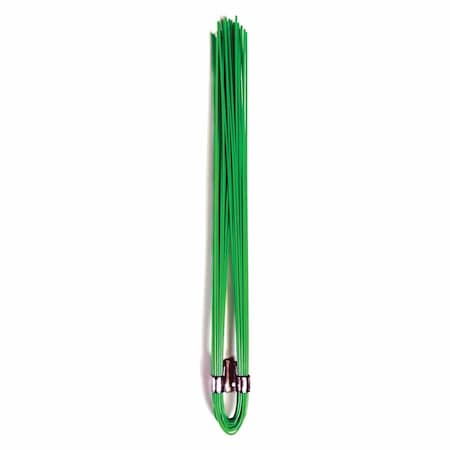 Blackburn Flag Aluminum, Plastic, Green, 6 in L., 25 PK 15900-GREEN